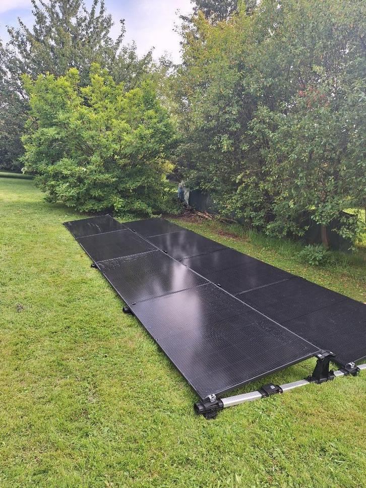 Installation photovoltaïque complète – 8 panneaux + onduleur, Doe-het-zelf en Bouw, Zonnepanelen en Toebehoren, Zo goed als nieuw