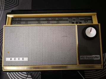 Radio Acec 5056 uit 1962, Enlèvement, Utilisé, Radio