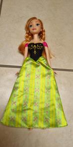 Frozen Anna barbie pop (6), Kinderen en Baby's, Ophalen of Verzenden, Zo goed als nieuw, Barbie