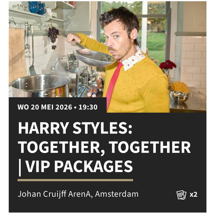 Harry styles tickets te koop!, Tickets & Billets, Événements & Festivals, Deux personnes