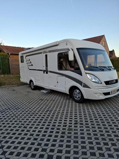 Hymer B588 Euro5 52500km Fiat 150CV, Caravanes & Camping, Camping-cars, Particulier, Fiat, Diesel, Enlèvement