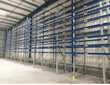 Complete palletstelling met draadmatlegborden !! beschikbaar voor biedingen