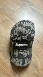 supreme fat tip jacquard denim camp cap, Kleding | Heren, Ophalen of Verzenden, Gedragen, Pet