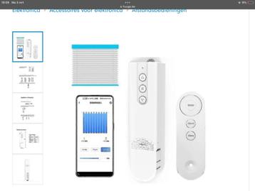 Tuya Smart blind motor beschikbaar voor biedingen