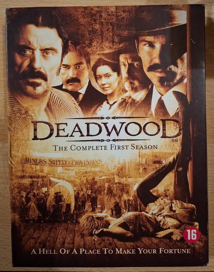 Deadwood Seizoen 1, 2 & 3 (Complete Serie) - DVD Boxsets, Cd's en Dvd's, Dvd's | Tv en Series, Gebruikt, Drama, Boxset, Alle leeftijden