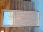 Houten voordeur., Doe-het-zelf en Bouw, Deuren en Vliegenramen, Ophalen, Gebruikt, 80 tot 100 cm, 200 tot 215 cm