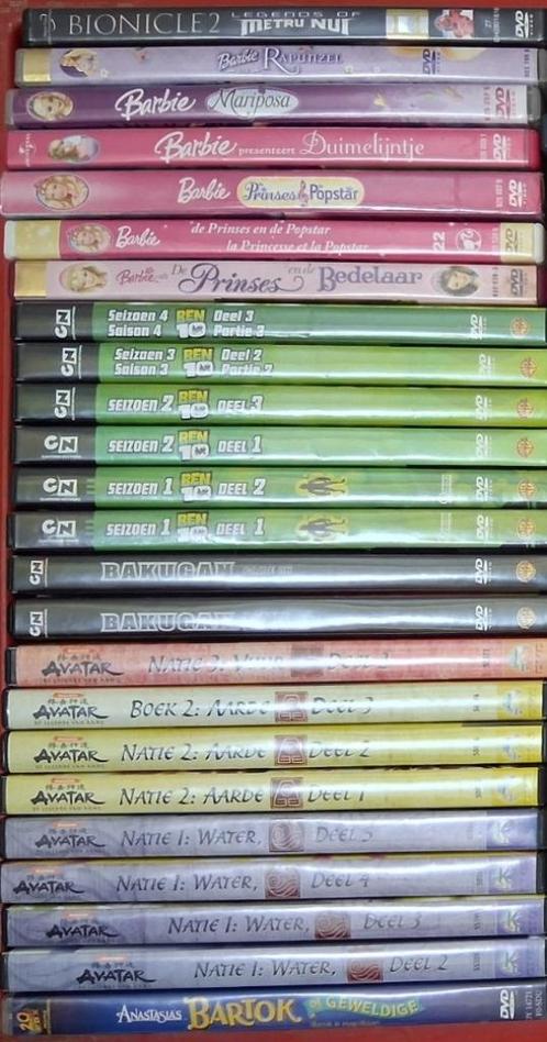 GROTE ANIMATIEKOLLEKTIE, Cd's en Dvd's, Dvd's | Tekenfilms en Animatie, Zo goed als nieuw, Overige soorten, Tekenfilm, Alle leeftijden