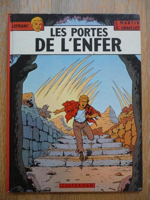 Lefranc - T5 - Les portes de l'enfer - Edition Originale, Boeken, Stripverhalen, Gelezen, Eén stripboek, Verzenden