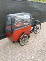 Bamboe elektrische bakfiets nieuwe batterij jaar garantie, Fietsen en Brommers, Ophalen of Verzenden, Zo goed als nieuw, 4 kinderen of meer