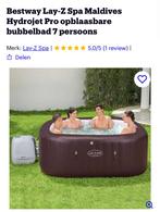 Bubbelbad Maldives 7 personen, Tuin en Terras, Bubbelbaden en Hottubs, Ophalen, Zo goed als nieuw