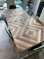 Massief houten eettafel 180x90 cm, Huis en Inrichting, Tafels | Eettafels, Ophalen