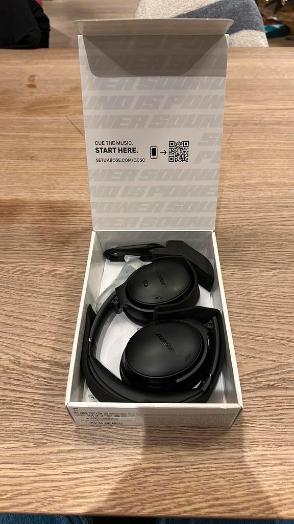 Bose QuietComfort SC (actieve noise cancelling), Audio, Tv en Foto, Hoofdtelefoons, Zo goed als nieuw, Over oor (circumaural)