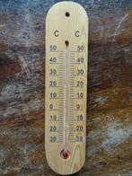 Thermomètre en bois thermomètre vintage thermomètre neuf, Enlèvement ou Envoi