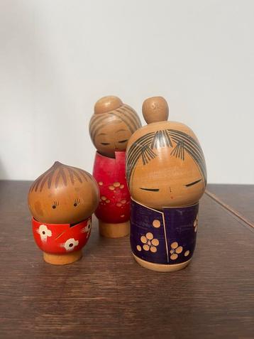 Vintage Sosaku Kokeshi by Sato, Sugai (1920-) beschikbaar voor biedingen