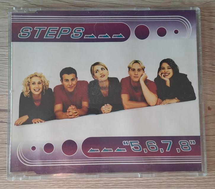 Steps - 5, 6, 7, 8, Cd's en Dvd's, Cd Singles, Gebruikt, Pop, 1 single, Maxi-single, Ophalen of Verzenden