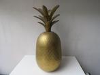 Vintage massief koperen ananas , jaren 70 30 cm, Antiek en Kunst, Ophalen of Verzenden