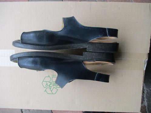 Blauwe lederen sandalen mt 39, Kinderen en Baby's, Kinderkleding | Schoenen en Sokken, Gebruikt, Overige typen, Jongen of Meisje