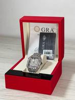 Cartier Moissanite, Handtassen en Accessoires, Horloges | Dames, Staal, Staal, Polshorloge, Ophalen of Verzenden