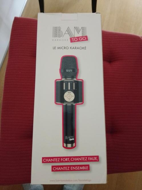 Urgent-microphone karaoké, Muziek en Instrumenten, Microfoons, Zo goed als nieuw, Overige typen, Draadloos, Ophalen