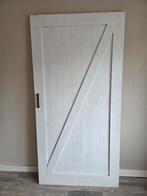 2 portes, 1 x H 211 cm x L 106 cm et 1 x H 214 cm x L 106 cm, Bricolage & Construction, Comme neuf, Enlèvement, Autres types, Bois