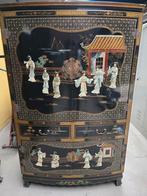 Chinese kast TV kast wandkast dressoir barkast A.Morand 1907, Antiek en Kunst, Antiek | Meubels | Kasten, Ophalen of Verzenden