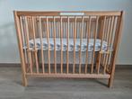 Houten Co-sleeper met aerosleep-matras + anti-reflux kussen, Ophalen, Gebruikt, Overige typen