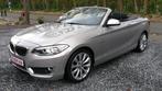 BMW 220DA CABRIO AUTOMAAT M17 55DKM 12M GARANTIE GOLD, Auto's, BMW, Te koop, 2000 cc, Zilver of Grijs, 2 Reeks