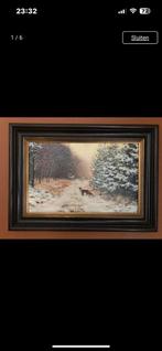 Olieverf : natuurschilderij van Nico Bulder, Antiek en Kunst, Kunst | Schilderijen | Klassiek, Ophalen of Verzenden