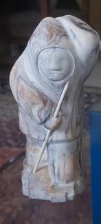 Spécial chasseur de phoques d'art esquimau en pierre, Antiquités & Art, Enlèvement ou Envoi