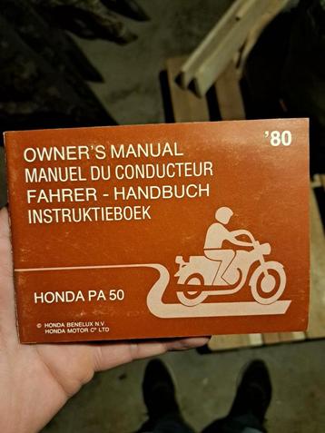 Honda camino instructieboekje 