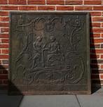 Grote haardplaat " Heracles en Omphale ", Antiek en Kunst, Curiosa en Brocante, Ophalen