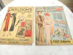 2 anciens magazines de mode Weldon's ladies journal, Livres, Mode, Utilisé, Enlèvement ou Envoi, Mode en général