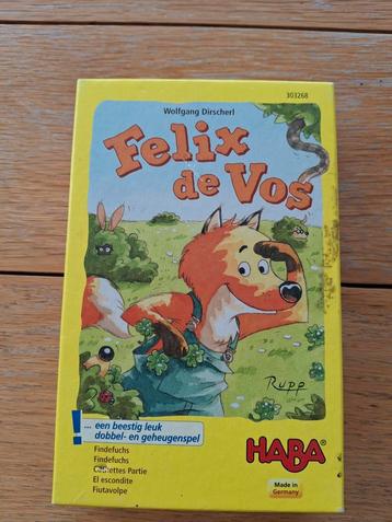 HABA - Felix de vos beschikbaar voor biedingen