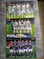 VOETBAL POSTERS 3X REAL MADRID, Verzamelen, Verzenden