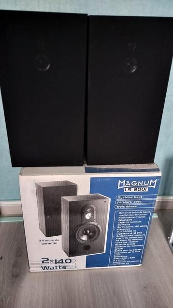 Magnum LS2001 speakers beschikbaar voor biedingen