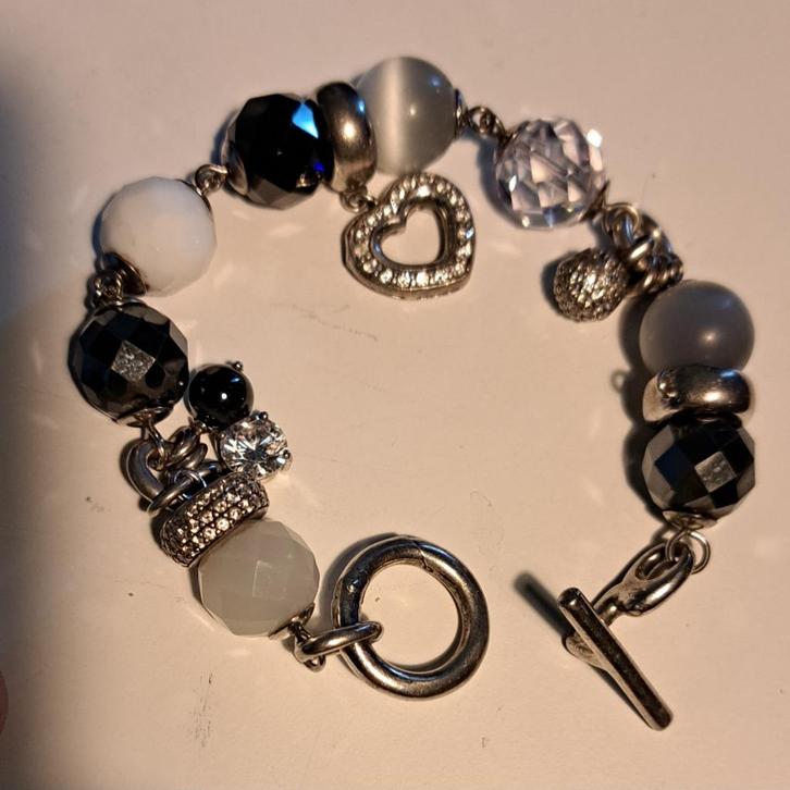 TI SENTO Milano Armband 925 Zilver, Handtassen en Accessoires, Armbanden, Zo goed als nieuw, Zilver, Overige kleuren, Ophalen