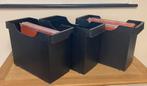 3 dossierboxen, Diversen, Bureau-accessoires, Ophalen, Gebruikt