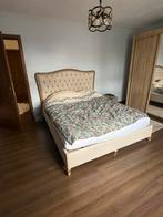 Bed en kleerkast, Maison & Meubles, Chambre à coucher | Chambres à coucher complètes, Enlèvement, Utilisé, Deux personnes