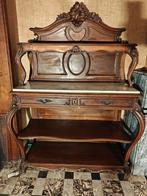 Meubles Louis XV chêne avec marbre, Enlèvement