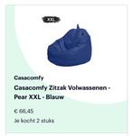 Zitzak XXL, Huis en Inrichting, Zitzakken, Ophalen, Nieuw, Blauw, Zitzak