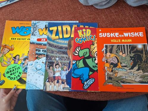 W817, SUSKE&WISKE,ZIDANE, KID COMICS, Boeken, Stripverhalen, Zo goed als nieuw, Ophalen of Verzenden