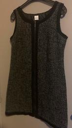 China zwarte mouwloze jurk van wol, Kleding | Dames, Ophalen of Verzenden, Zo goed als nieuw, Maat 42/44 (L), Zwart