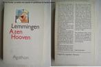 321 - Lemmingen - A. ten Hooven (= Adriaan Venema), Boeken, Adriaan Venema, Ophalen of Verzenden, Zo goed als nieuw, Nederland