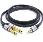 Câble VITALCO 3,5 mm 6,35 mm x2, mini-jack répartiteur 1,5 m, Enlèvement ou Envoi, Neuf, Moins de 2 mètres