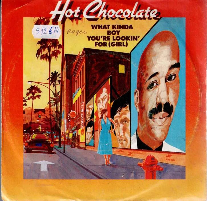 Vinyl, 7"   -   Hot Chocolate – What Kinda Boy You're, Cd's en Dvd's, Vinyl | Overige Vinyl, Overige formaten, Ophalen of Verzenden