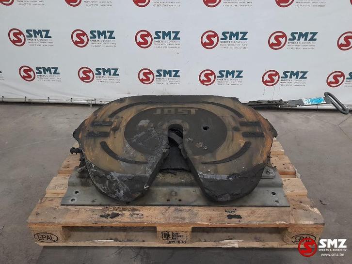 Occ koppelschotel + montageplaat JOST, Auto-onderdelen, Vrachtwagen-onderdelen, Overige merken, Ophanging en Onderstel, Gebruikt