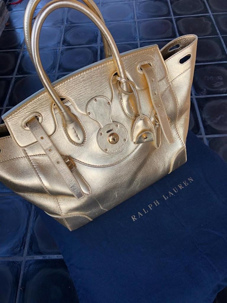 Handtas Ralph lauren, Ophalen of Verzenden, Zo goed als nieuw, Overige kleuren, Handtas