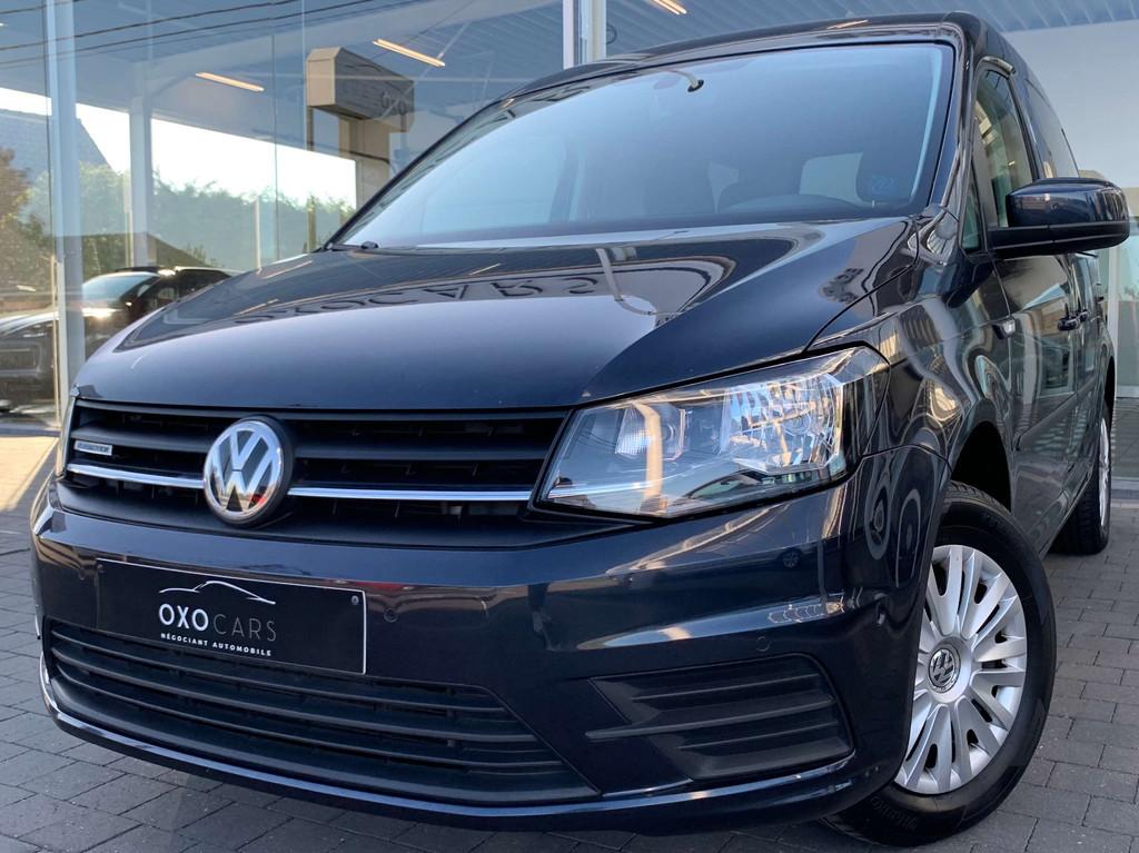 Volkswagen Caddy 1.4 TGI Essence + CNG / Gps / Airco / Cruis, Autos, 1395 cm³, Autres modèles, Achat, Euro 6