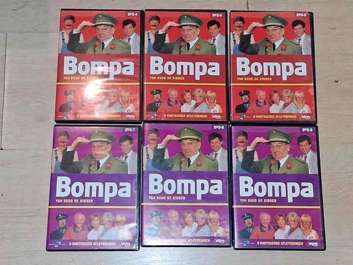 Pakket Dvd's Den Bompa (box 2 en 3), Cd's en Dvd's, Dvd's | Tv en Series, Zo goed als nieuw, Komedie, Boxset, Alle leeftijden