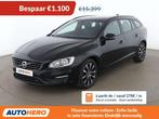 Volvo V60 2.0 T Linje Svart (année de construction 2018), Autos, Cuir, Achat, 135 g/km, 5 portes